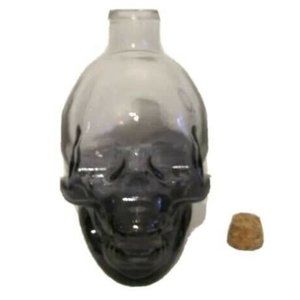 Skull Decanter Glass Skull Bottle With Cork